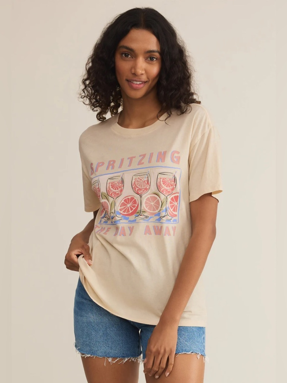 NWT Z Supply Spritz Boyfriend Tee Small